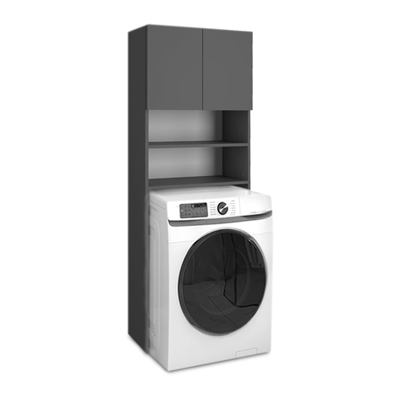 Έπιπλο πλυντηρίου Ramsey  χρώμα ανθρακί 65x27x190,6εκ. - Pakobazaar