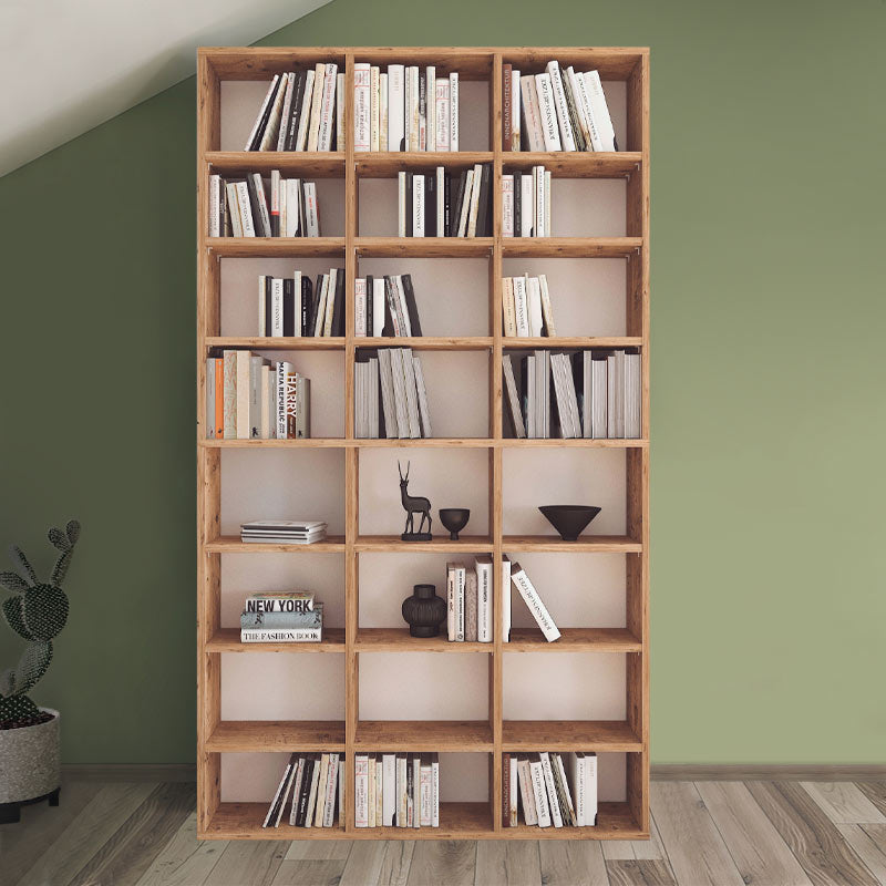 Βιβλιοθήκη Fyodor  χρώμα pine oak 102x16x178εκ.