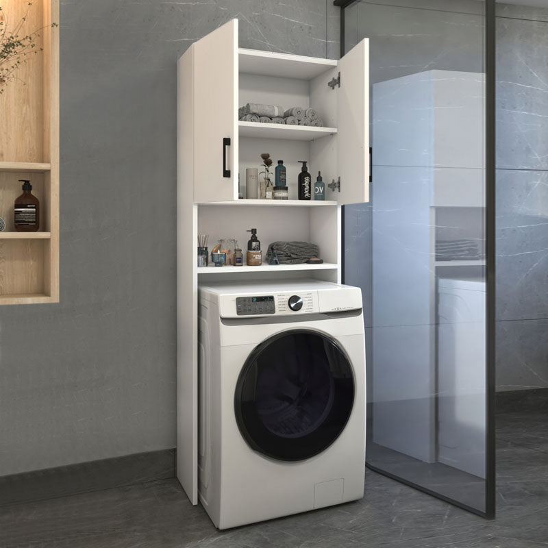 Έπιπλο πλυντηρίου Holton  χρώμα λευκό 65,5x30x180εκ. - Pakobazaar