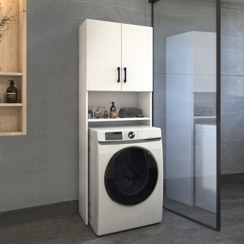 Έπιπλο πλυντηρίου Holton  χρώμα λευκό 65,5x30x180εκ. - Pakobazaar