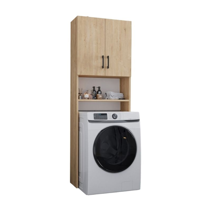 Έπιπλο πλυντηρίου Holton  χρώμα sapphire oak 65,5x30x180εκ. - Pakobazaar
