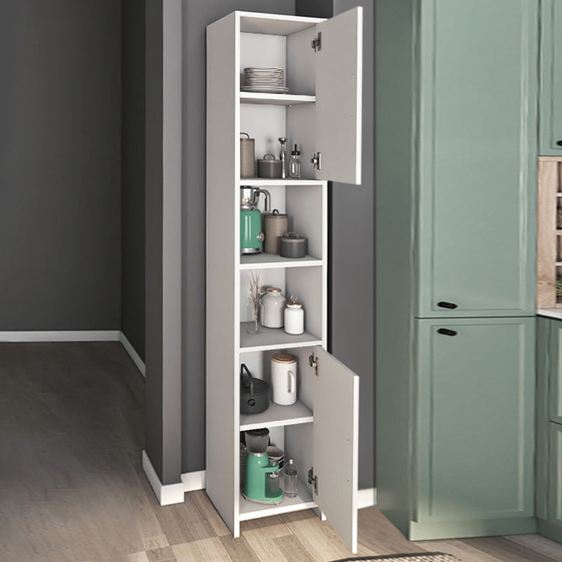 Ντουλάπι κουζίνας - μπάνιου Hobbes  χρώμα λευκό 35x30x182,3εκ.