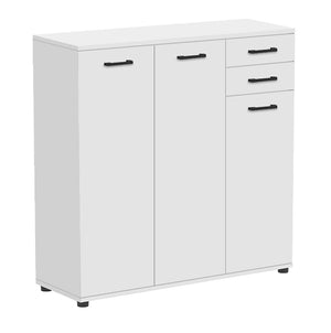 Παπουτσοθήκη - Ντουλάπι Polly  χρώμα λευκό 108x35x108εκ.