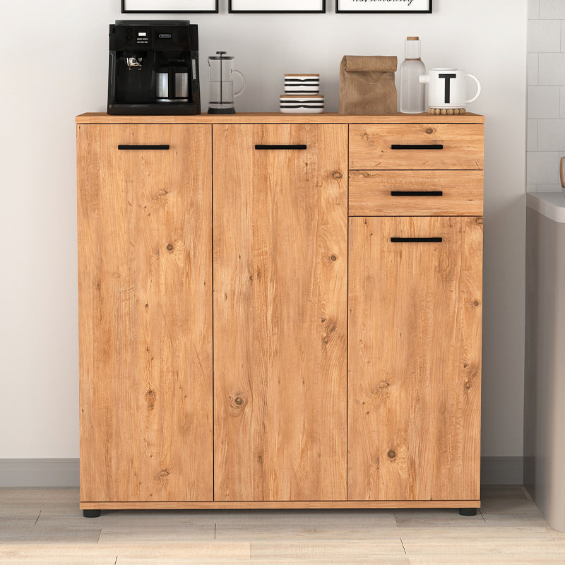 Παπουτσοθήκη - Ντουλάπι Polly  χρώμα pine oak 108x35x108εκ.
