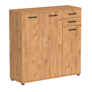 Παπουτσοθήκη - Ντουλάπι Polly  χρώμα pine oak 108x35x108εκ.