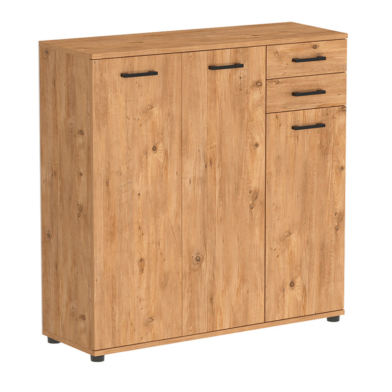 Παπουτσοθήκη - Ντουλάπι Polly  χρώμα pine oak 108x35x108εκ.