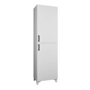 Ντουλάπι κουζίνας/μπάνιου Charlie  χρώμα λευκό 49x31,8x173,9εκ. - Pakobazaar