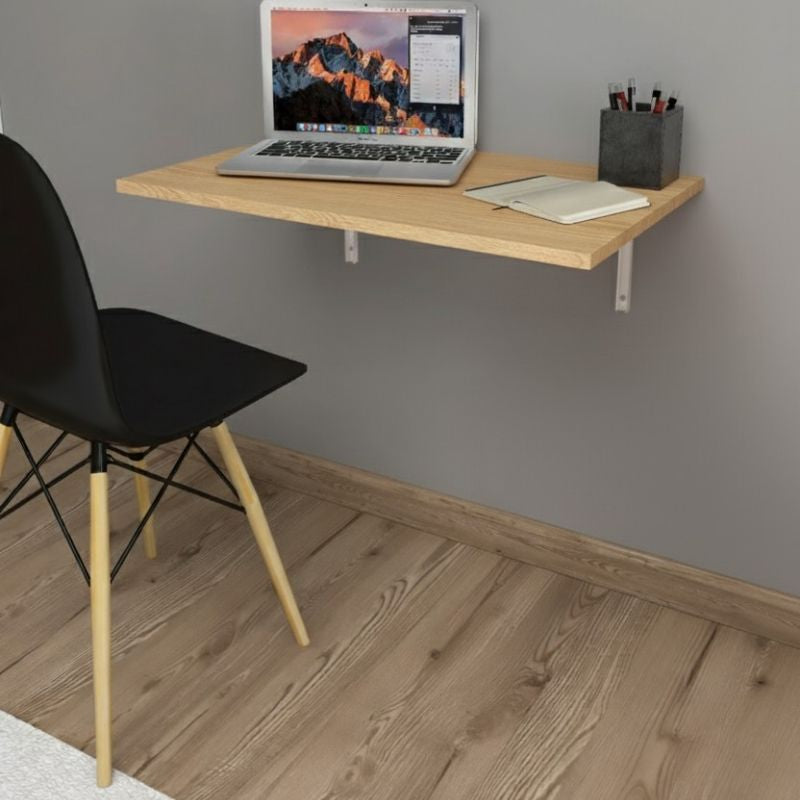 Τραπέζι κουζίνας - Γραφείο επιτοίχιο πτυσσόμενο Ravan  χρώμα sapphire oak 72x45εκ. - Pakobazaar