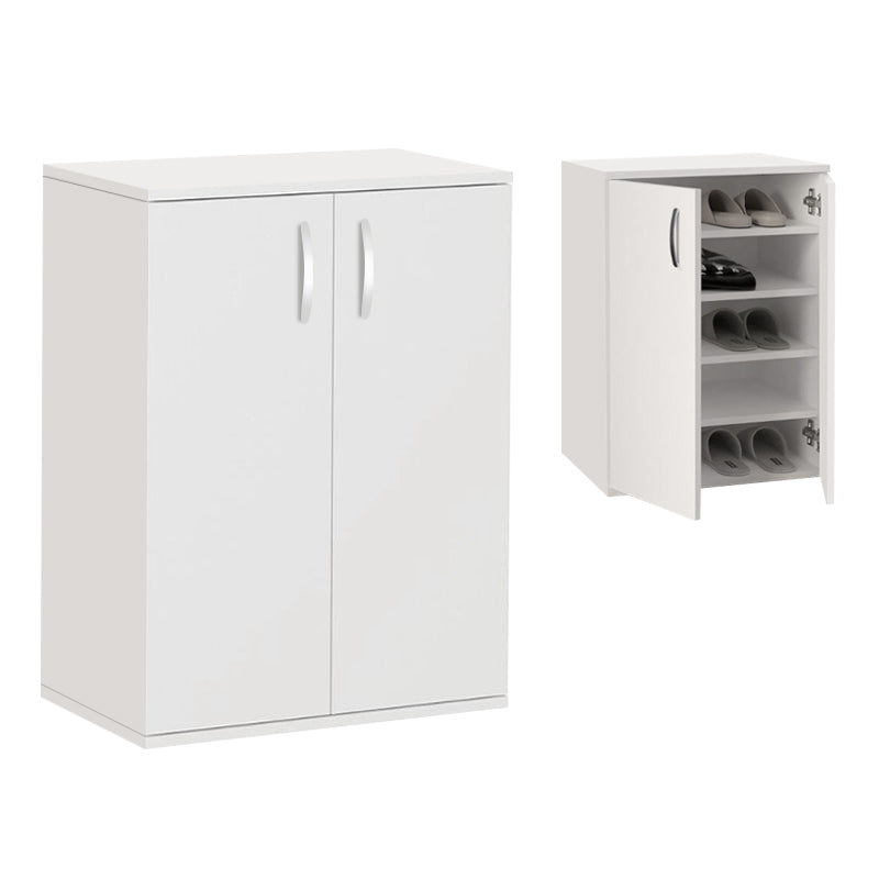 Παπουτσοθήκη - Ντουλάπι Manolo  χρώμα λευκό 60x38x81,4εκ. - Pakobazaar