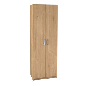 Παπουτσοθήκη Renso  δίφυλλη χρώμα sapphire oak 59,8x37,8x178,5εκ.