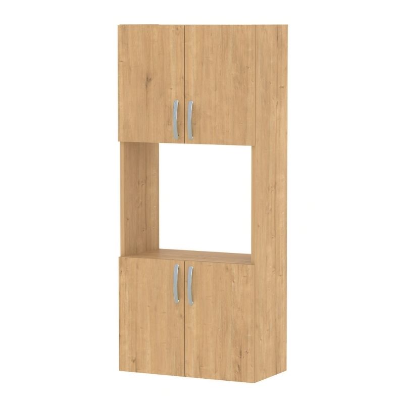 Ντουλάπα κουζίνας Armado  χρώμα sapphire oak 60x32x140εκ.