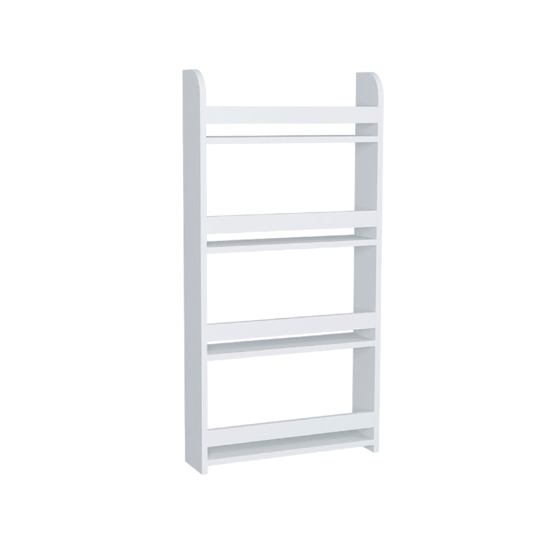 Επιτοίχια βιβλιοθήκη - ραφιέρα Montessori  χρώμα λευκό 60x15x120εκ.