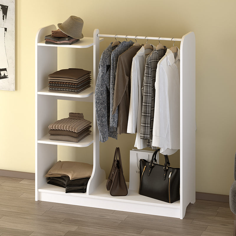 Έπιπλο εισόδου Rozesme  χρώμα λευκό 120x40x135εκ.