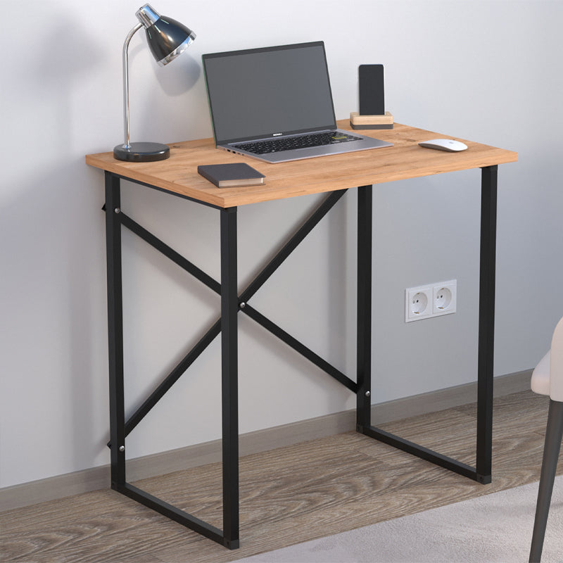 Γραφείο εργασίας Verne  χρώμα pine oak 75x52x73,8εκ. - Pakobazaar