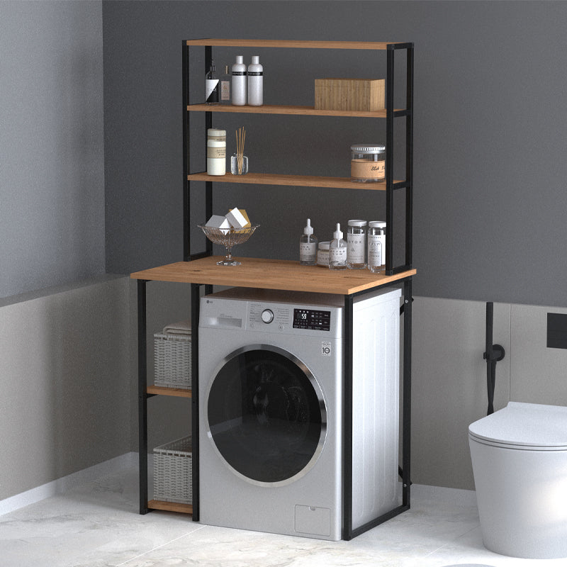 Έπιπλο πλυντηρίου Berkus  χρώμα pine oak 90x60x178εκ. - Pakobazaar
