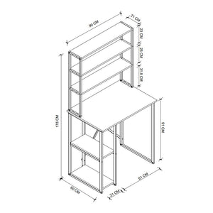 Έπιπλο πλυντηρίου Berkus  χρώμα pine oak 90x60x178εκ. - Pakobazaar