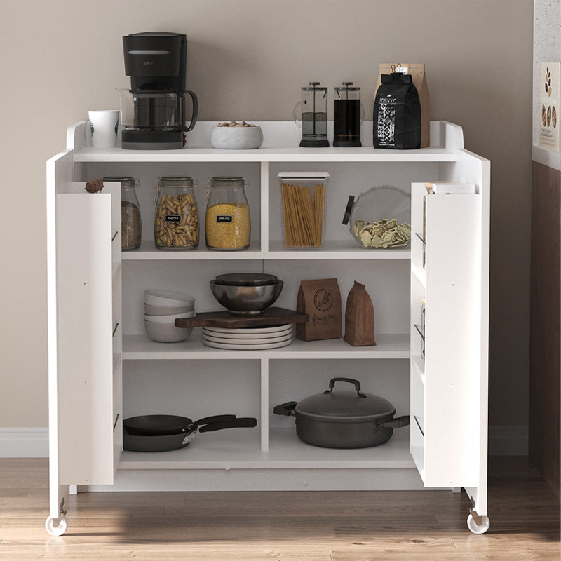 Ντουλάπι κουζίνας - μπάνιου Altay I  χρώμα λευκό 97,8x44,1x91,5εκ. - Pakobazaar