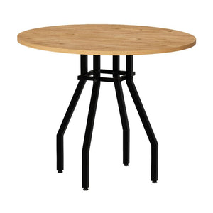 Τραπέζι Roma  χρώμα pine oak Ø80x75εκ. - Pakobazaar