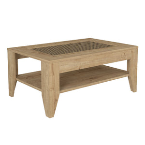 Τραπεζάκι σαλονιού Madura  χρώμα sapphire oak 90x60x40εκ.