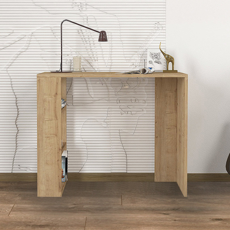 Γραφείο εργασίας Netenia  χρώμα sapphire oak 90x40x74εκ.