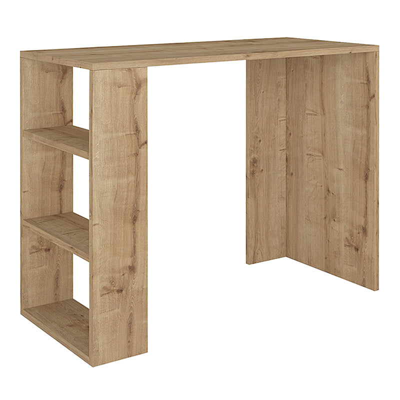 Γραφείο εργασίας Netenia  χρώμα sapphire oak 90x40x74εκ.