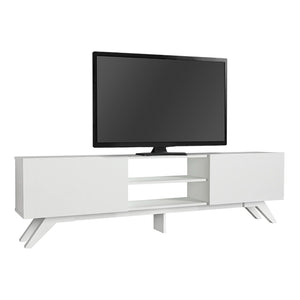 Έπιπλο τηλεόρασης Jarvis  χρώμα λευκό 180x31,3x58εκ.