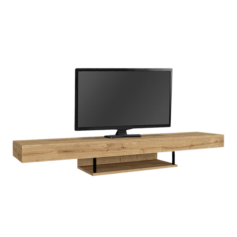 Έπιπλο τηλεόρασης επιτοίχιο Albares  με LED χρώμα sapphire oak 150x29,6x22εκ.