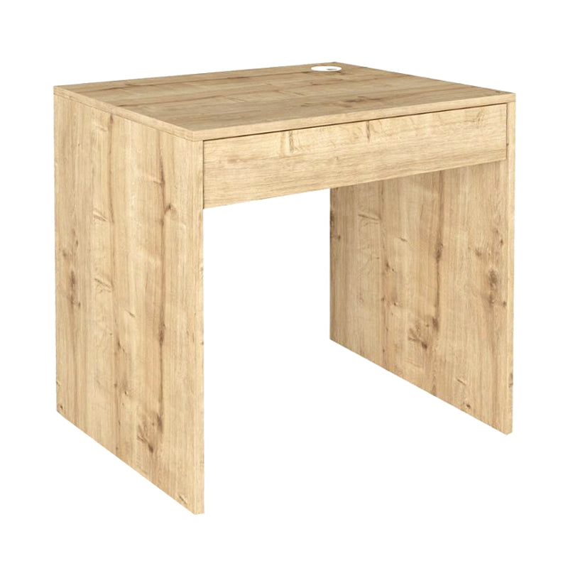 Γραφείο εργασίας Mida  χρώμα sapphire oak 72x60x73,8εκ.