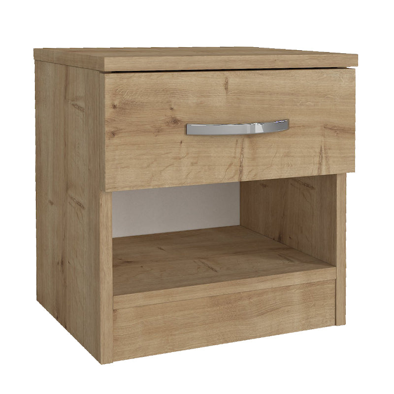 Κομοδίνο Lube  χρώμα sapphire oak 40x28,2x40εκ.