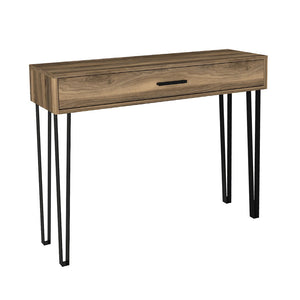 Κονσόλα Rochel  χρώμα καρυδί 120x35x89,8εκ.