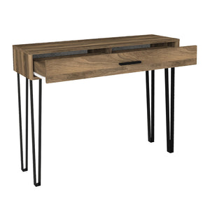 Κονσόλα Rochel  χρώμα καρυδί 120x35x89,8εκ.