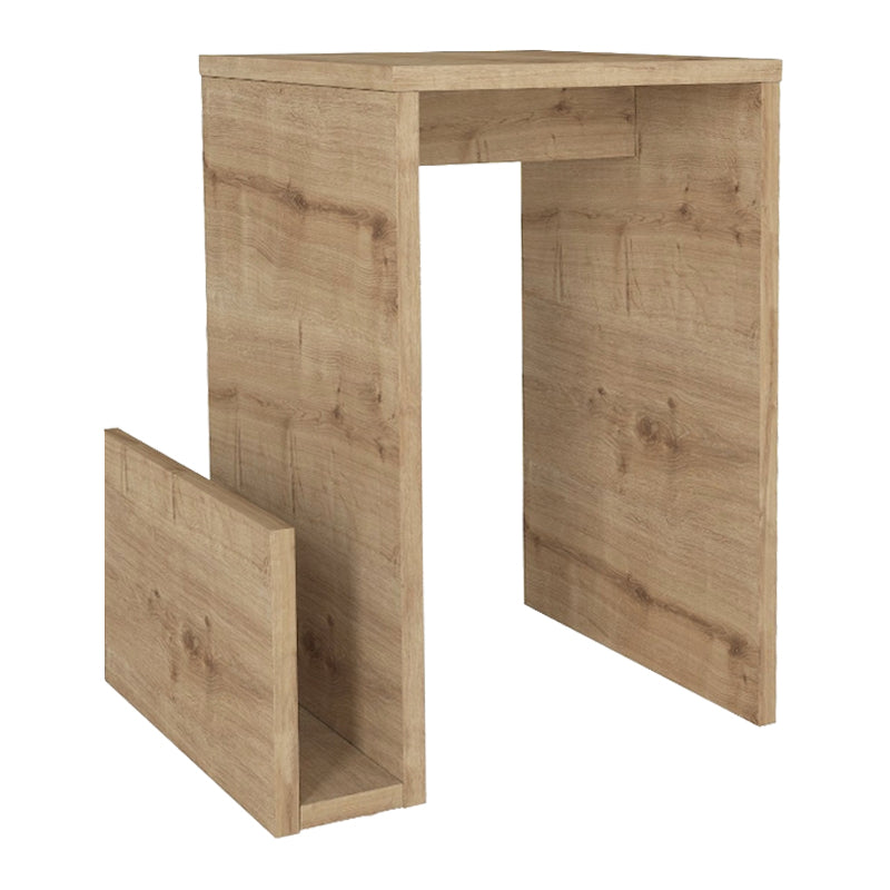 Τραπεζάκι βοηθητικό Regnar  χρώμα sapphire oak 43,1x33,5x52εκ.