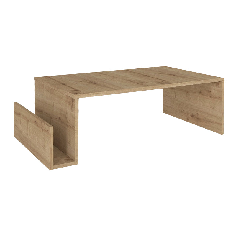 Τραπεζάκι σαλονιού Regnar  χρώμα sapphire oak 100,6x55x31,8εκ.