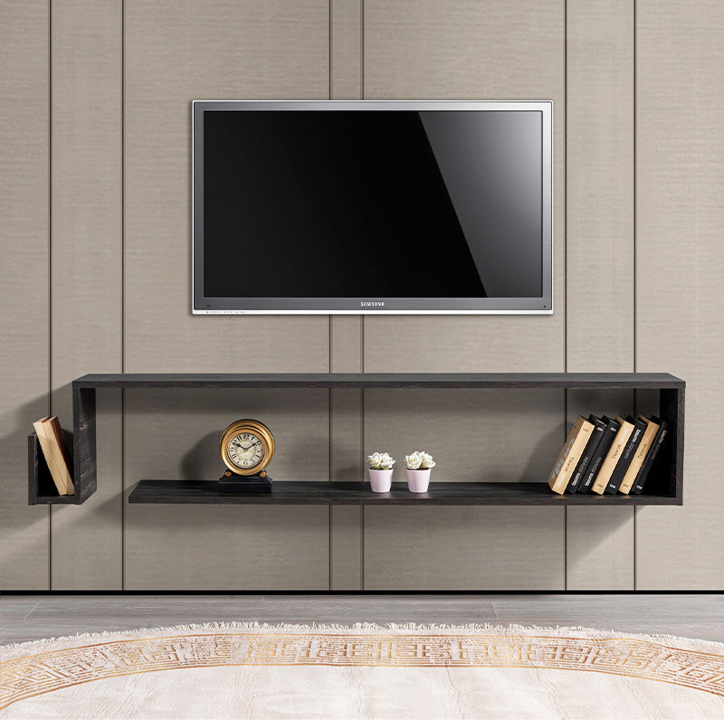 Έπιπλο τηλεόρασης επιτοίχιο Regnar  χρώμα rebab 168,6x25x31,8εκ. - Pakobazaar