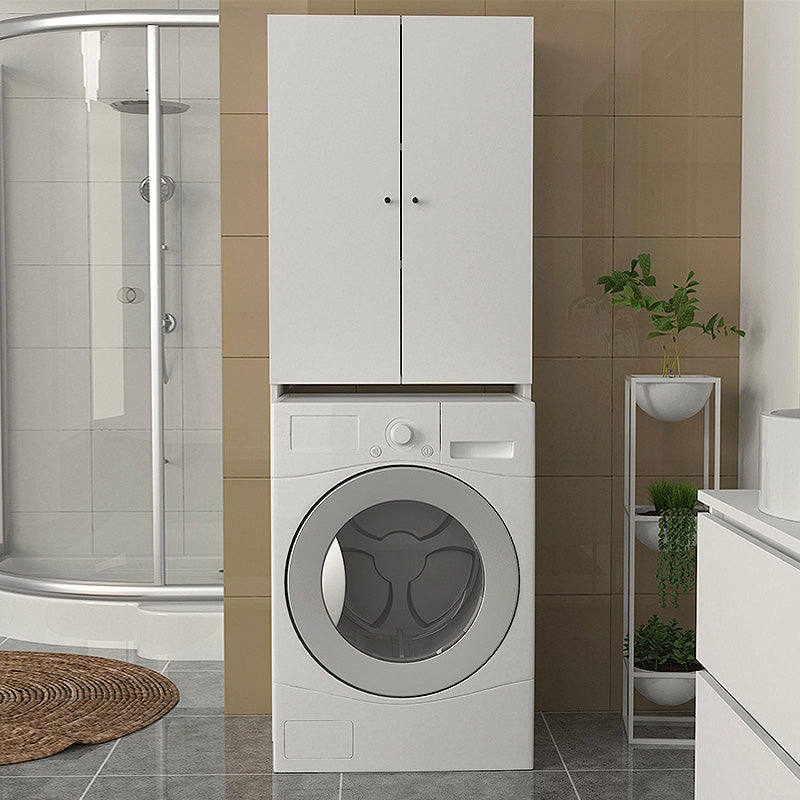 Έπιπλο πλυντηρίου Romme  χρώμα λευκό 65x27,1x180εκ. - Pakobazaar