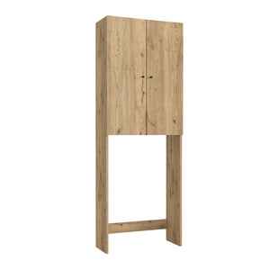 Έπιπλο πλυντηρίου Romme  χρώμα sepet oak 65x27,1x180εκ.