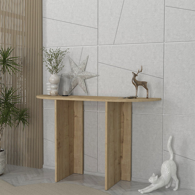 Κονσόλα Cortado  χρώμα sapphire oak 120x35x75εκ. - Pakobazaar