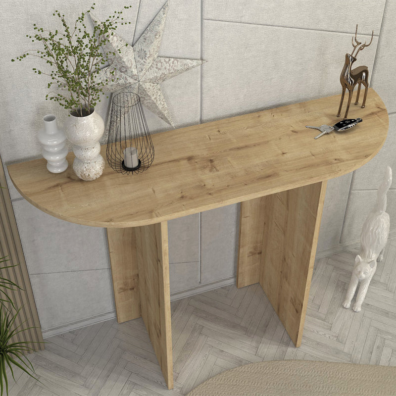 Κονσόλα Cortado  χρώμα sapphire oak 120x35x75εκ. - Pakobazaar