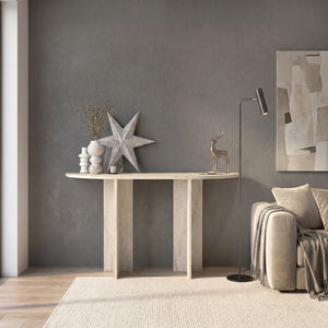 Κονσόλα Cortado  χρώμα travertine 120x35x75εκ.