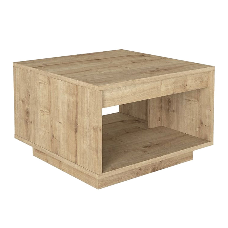Τραπεζάκι σαλονιού Onda  χρώμα sapphire oak 60x60x40εκ.