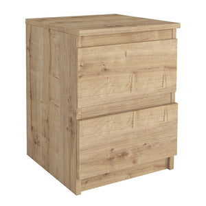 Κομοδίνο Breve  χρώμα sapphire oak 39,8x41,8x55εκ.