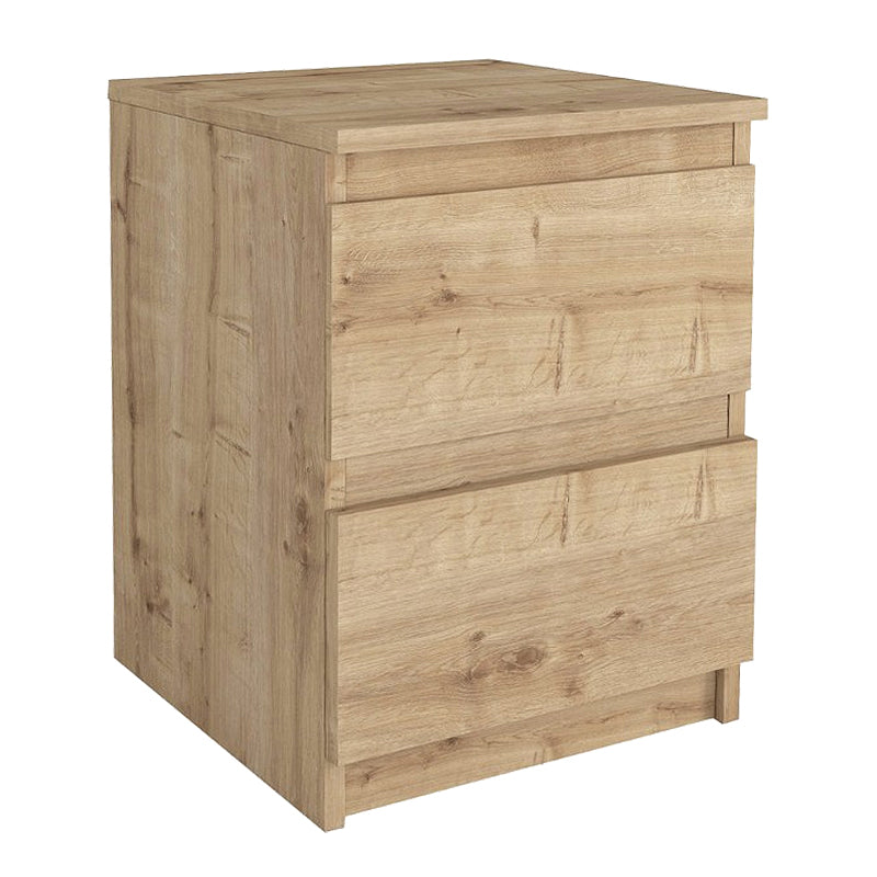 Κομοδίνο Breve  χρώμα sapphire oak 39,8x41,8x55εκ.