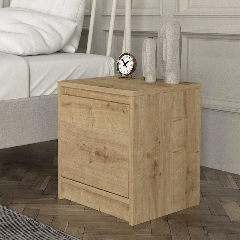 Κομοδίνο Conve  χρώμα sapphire oak 40x35x45εκ.