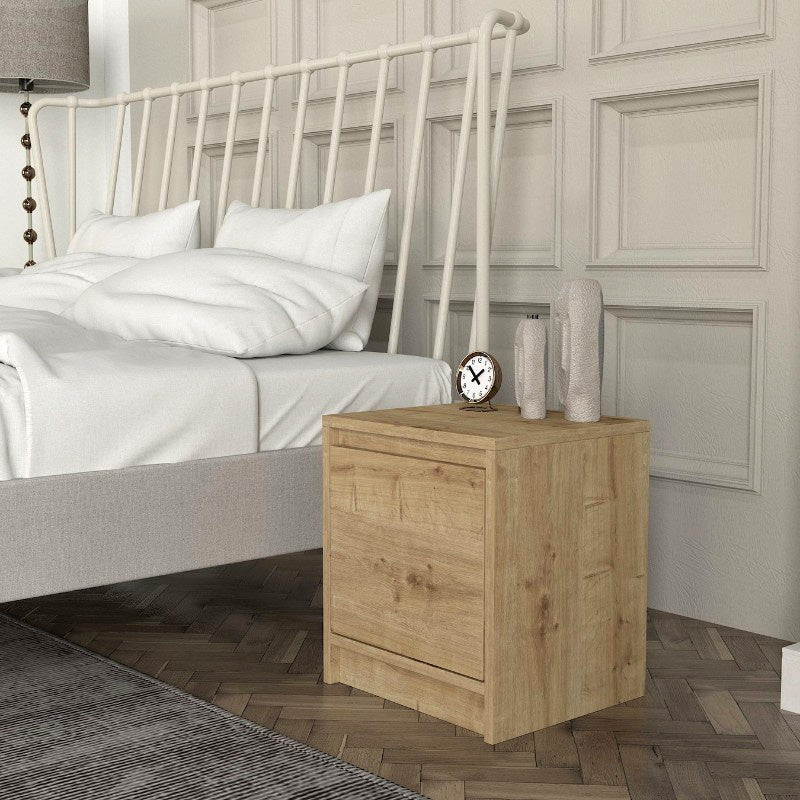 Κομοδίνο Conve  χρώμα sapphire oak 40x35x45εκ.