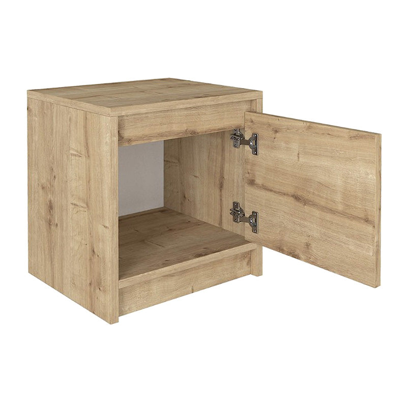 Κομοδίνο Conve  χρώμα sapphire oak 40x35x45εκ.