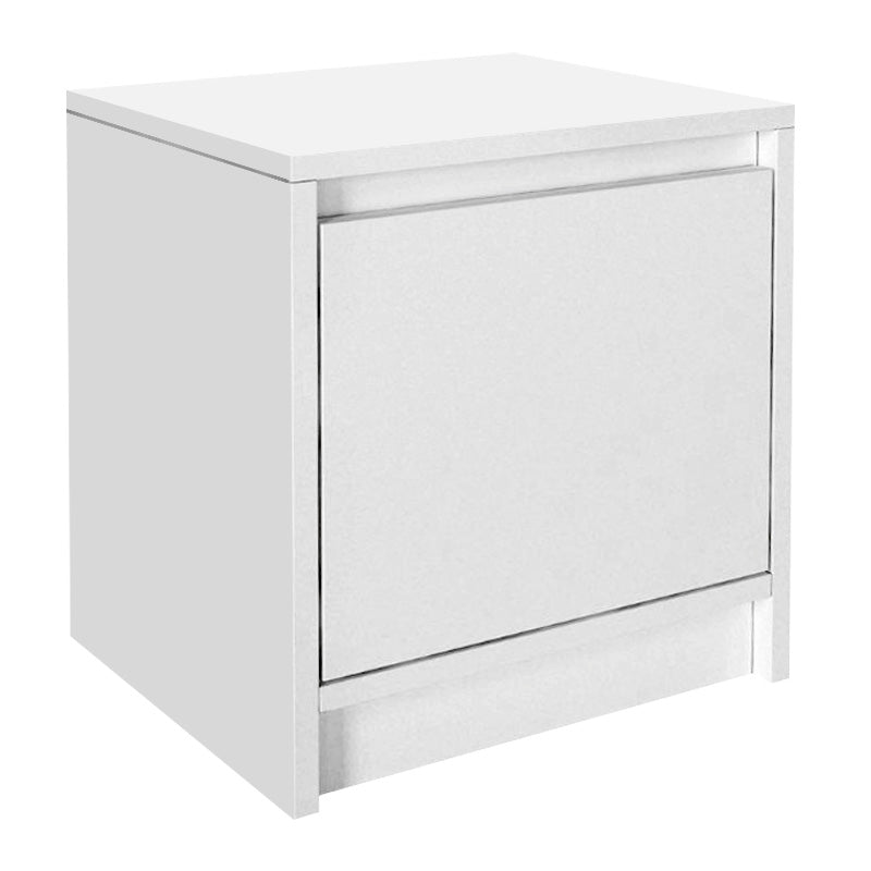 Κομοδίνο Conve  χρώμα λευκό 40x35x45εκ.