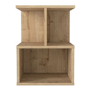 Κομοδίνο - Τραπεζάκι βοηθητικό Entiero  χρώμα sapphire oak 39,8x35x54,6εκ.