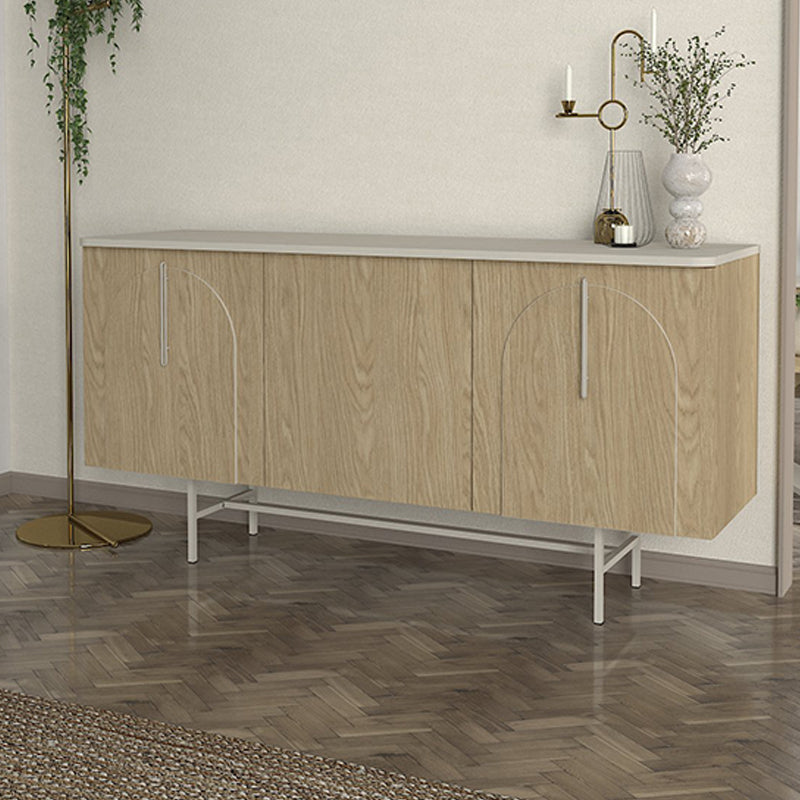 Μπουφές Rebel  χρώμα rota oak - sandstone 150x45x76,5εκ.