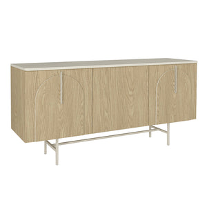 Μπουφές Rebel  χρώμα rota oak - sandstone 150x45x76,5εκ.
