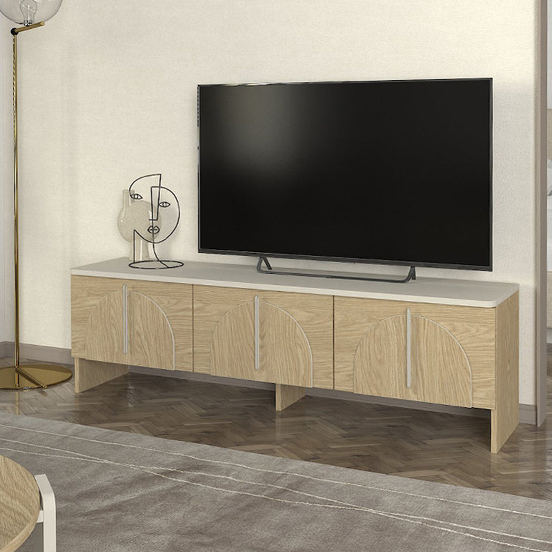 Έπιπλο τηλεόρασης Rebel  χρώμα rota oak - sandstone 150x35x45εκ.
